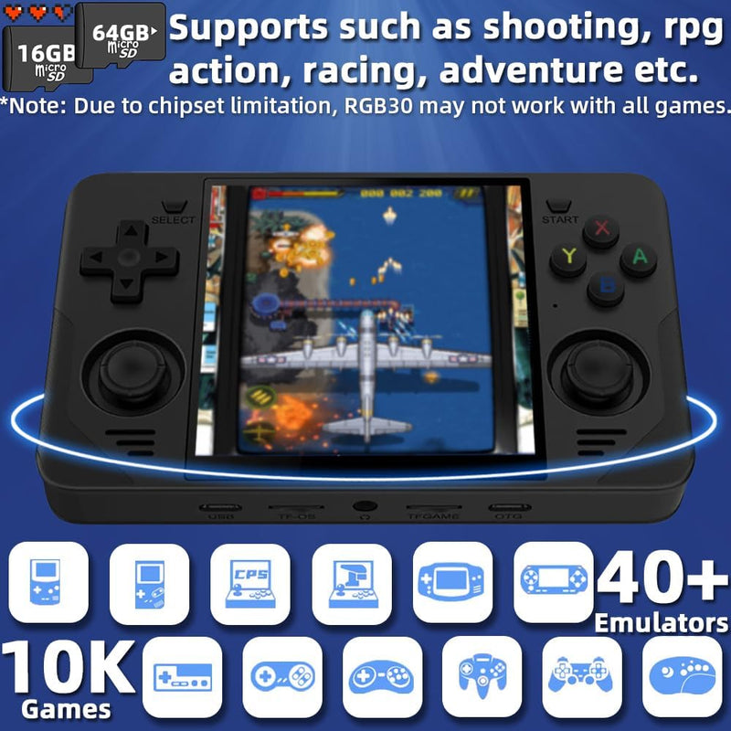 EDGE Custom Powkiddy RGB30 Retro Handheld Gaming Console - WripWraps Skins