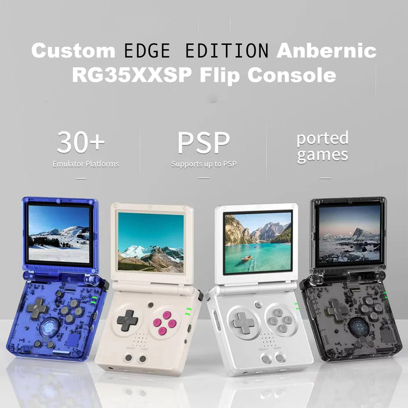 EDGE Custom Anbernic RG35XXSP Retro Handheld Gaming Console