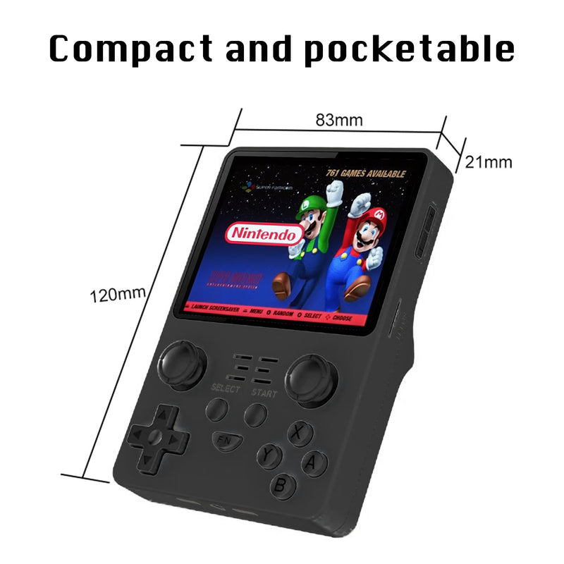 EDGE Custom Powkiddy RGB20S Retro Handheld Gaming Console