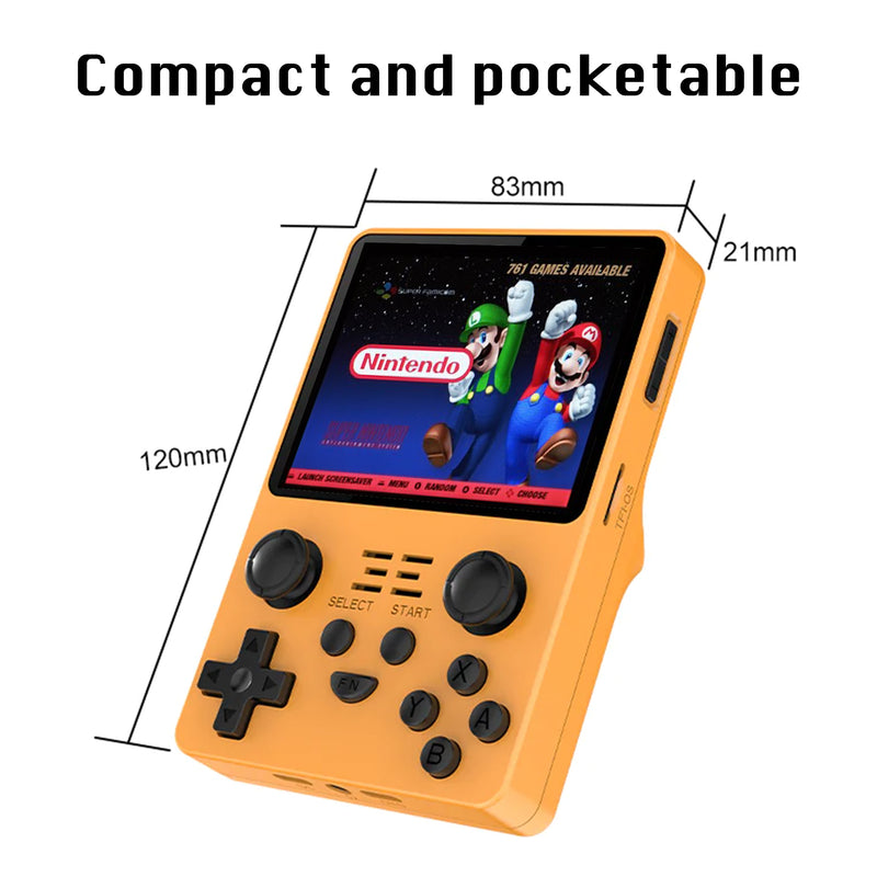 EDGE Custom Powkiddy RGB20S Retro Handheld Gaming Console