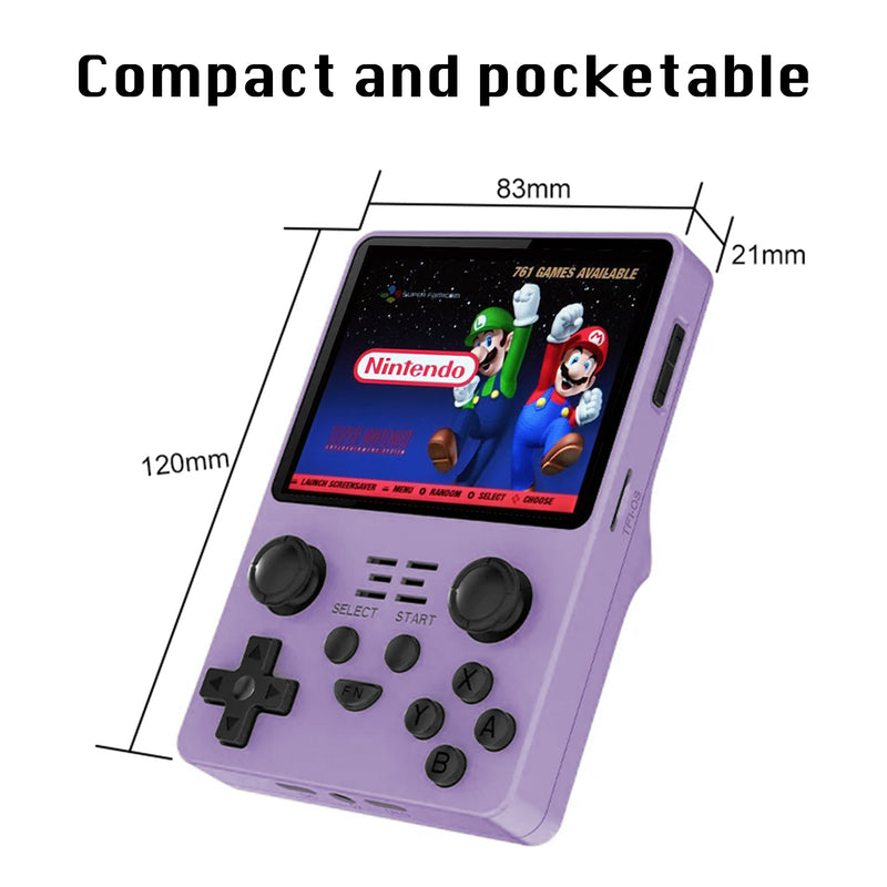 EDGE Custom Powkiddy RGB20S Retro Handheld Gaming Console