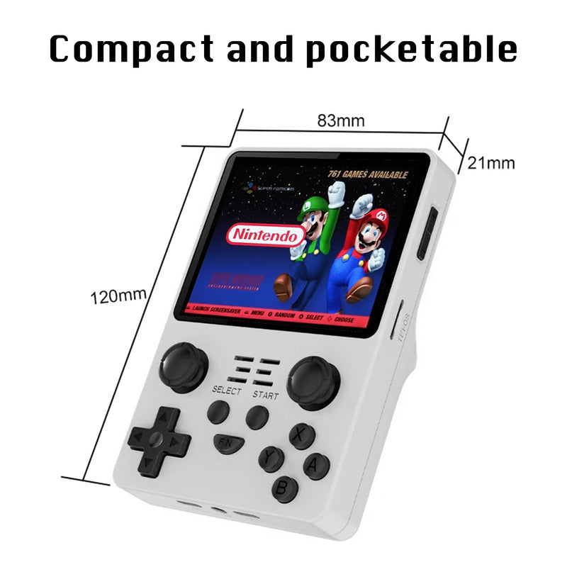 EDGE Custom Powkiddy RGB20S Retro Handheld Gaming Console